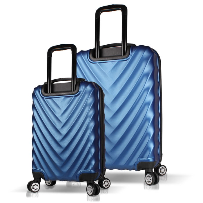 Zoozie Bags Set de maletas de 2 piezas Azul oscuro Zoozie Bags Set de maletas de 2 piezas Azul oscuro